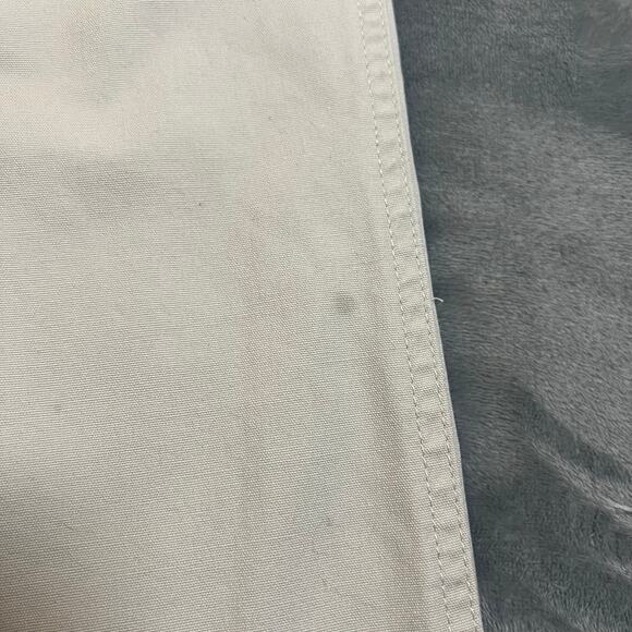 Eddie Bauer Mid Rise Cropped Straight Leg Cotton Khaki Pants Size 8 Outdoors - Picture 12 of 12